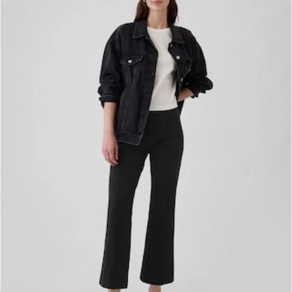 GAP Jeans High Rise Ponte Crop Kick Pants Poshmark